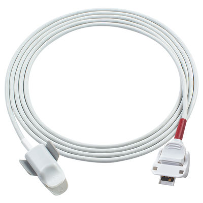 Sensor de SpO2 do clipe do dedo adulto 1.0M Compativel Rad-G Direct