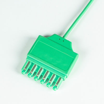 Cabo de ECG MS14682 Draeger ECG Pino Único Monolead 6Leads Fios Condutores IEC Snap
