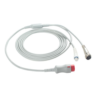 Mindray 12Pin 0010-30-42743 Coração de saída Y Cable CO Cable Dois Conexão de temperatura