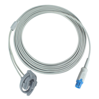 Hunan Ruibo 5Pin SpO2 Sensor Adultos Dedo Clip SpO2 Sensor 3.0M