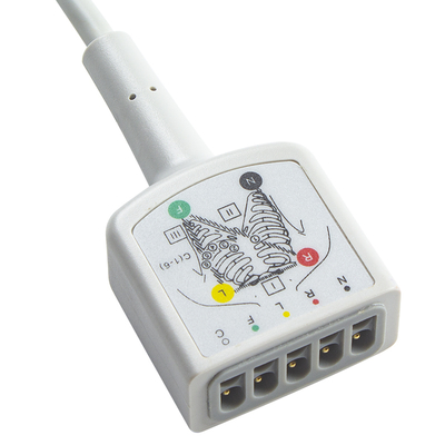 Cabo tronco ECG AAMI 3 derivações 130cm 12 pinos tipo VS