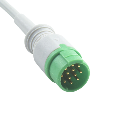 Cabo tronco ECG AAMI 3 derivações 130cm 12 pinos tipo VS