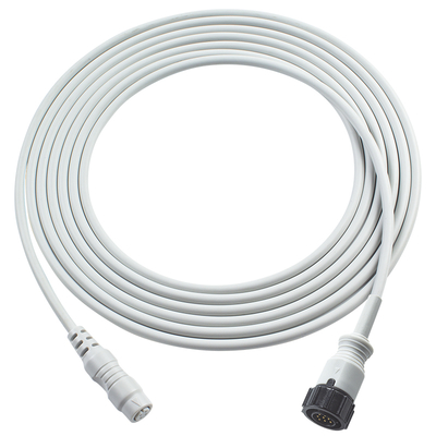 Cabo adaptador IBP compatível com GE 5 pinos para Abbott 3,5M TPU cinza