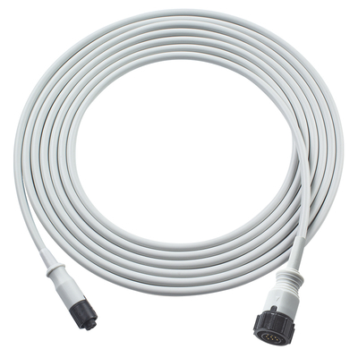 Cabo adaptador IBP compatível com GE 5 pinos para Abbott 3,5M TPU cinza