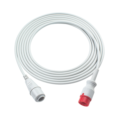 Cabo de extensão do adaptador IBP Zoncare 8 pinos para Edward Argon BD Abbott BB PVB Utah Medex Mindray Connector