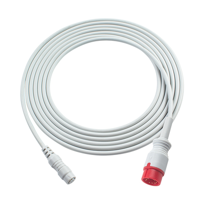 Cabo de extensão do adaptador IBP Zoncare 8 pinos para Edward Argon BD Abbott BB PVB Utah Medex Mindray Connector