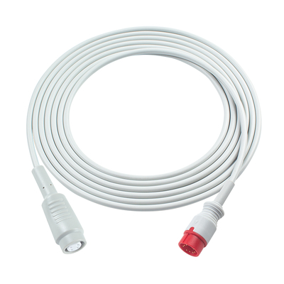 Cabo de extensão do adaptador IBP Zoncare 8 pinos para Edward Argon BD Abbott BB PVB Utah Medex Mindray Connector