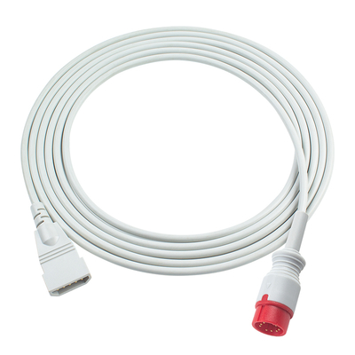Cabo de extensão do adaptador IBP Zoncare 8 pinos para Edward Argon BD Abbott BB PVB Utah Medex Mindray Connector