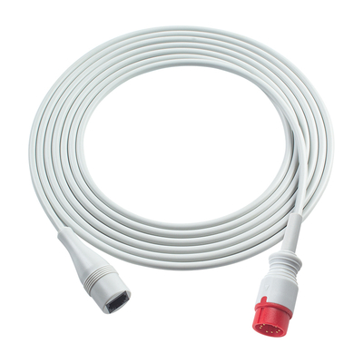 Cabo de extensão do adaptador IBP Zoncare 8 pinos para Edward Argon BD Abbott BB PVB Utah Medex Mindray Connector