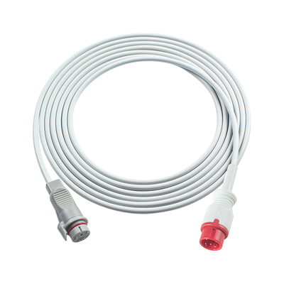 BARD IBP Adaptador Cable 8 Pin Com Edward Argon BD Abbott BB PVB Utah Medex Mindray Conector IBP Transducer Extension Cable