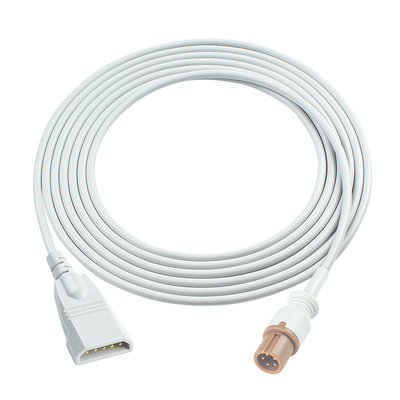 Cable de adaptador Contec IBP 5 pin com conector PVB Pressão sanguínea cabo de extensão IBP