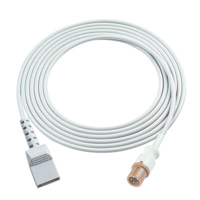 Cable de adaptador Contec IBP 5 pin com conector PVB Pressão sanguínea cabo de extensão IBP