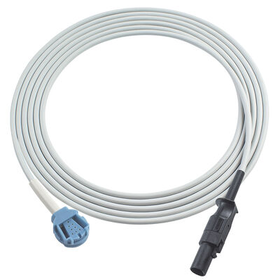 GE Datex Ohmeda OXY-OL1 SpO2 Sensor Cable 7Pin To Datex OxiTip SpO2 Adaptador Cable de Extensão AS/3 CS/3 Capnomac Ultima Cardiocap