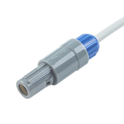 Petas SpO2 Adaptador Conexão de cabo 6Pin 40 graus para DB9 conector SpO2 Sensor sonda