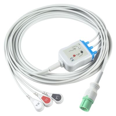 Cabo e fios condutores de ECG Contec CMS6000 CMS7000 CMS8000C CMS90000 Cabo de ECG