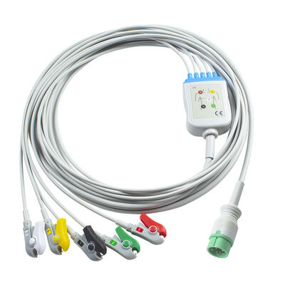 Cabo e fios de ECG criativos de 12K e 6 pinos
