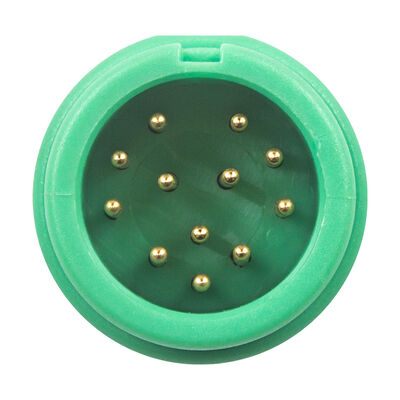 Ecomed ECG cabos e fios de chumbo 12pin conector ECG cabo 3 5 chumbo IEC AHA Snap Grabber clip