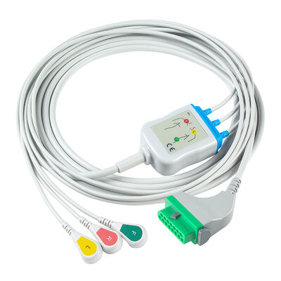 Fukuda Denshi CIO-07CTP-5NA CIO-07CTP-3NA Cable ECG 15Pin DSL-8001 DSL-8001R Dynascope DS-8100 DS-8200 DS-8500