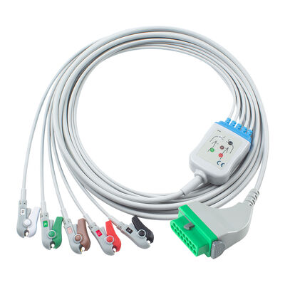Fukuda Denshi CIO-07CTP-5NA CIO-07CTP-3NA Cable ECG 15Pin DSL-8001 DSL-8001R Dynascope DS-8100 DS-8200 DS-8500