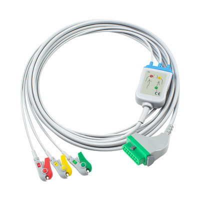 Fukuda Denshi CIO-07CTP-5NA CIO-07CTP-3NA Cable ECG 15Pin DSL-8001 DSL-8001R Dynascope DS-8100 DS-8200 DS-8500