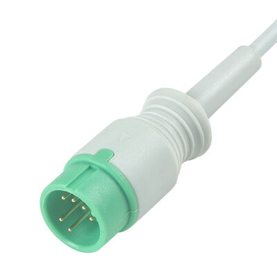 MDK MED KB15A Cabo ECG de 6 pinos e fios condutores