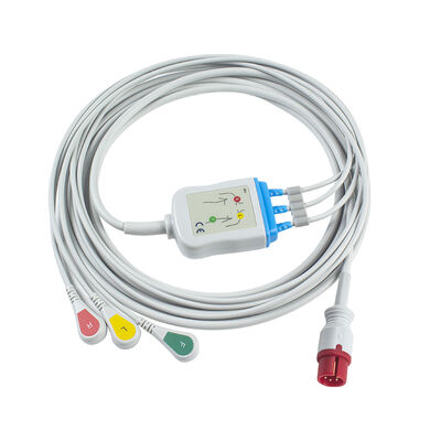 Cabo de ECG Medica D Logicare Series 2000 Biocare im12 Penlon InterMed 6 pinos Cabos de ECG e Fios-guia