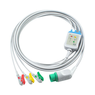 Petas KMA900 Cabo ECG de 17 pinos e fios condutores