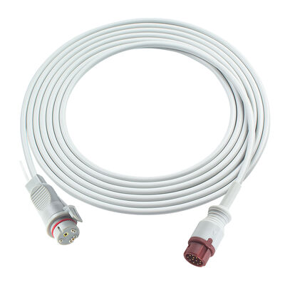 Bistos IBP Adaptador 12Pin para Edward Argon BD Abbott BB PVB Utah Medex Mindray Conector para BT-710 BT-720 BT-740 BT-770 BT-780