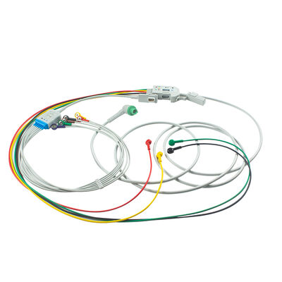 Stryker M-edtronic Fisiocontrole LIFEPAK 12 120 15 Desfibrilador ECG EKG Cabos e fios de chumbo 11111-000018 11111-000020
