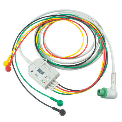 Stryker M-edtronic Fisiocontrole LIFEPAK 12 120 15 Desfibrilador ECG EKG Cabos e fios de chumbo 11111-000018 11111-000020