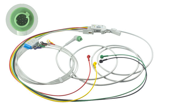 Stryker M-edtronic Fisiocontrole LIFEPAK 12 120 15 Desfibrilador ECG EKG Cabos e fios de chumbo 11111-000018 11111-000020