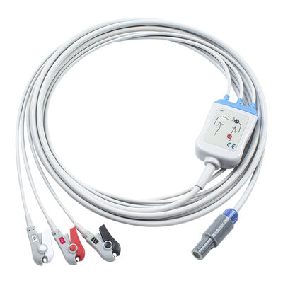 Cabo e fios de ECG de uma peça de 7 pinos e 3 derivações Samsung