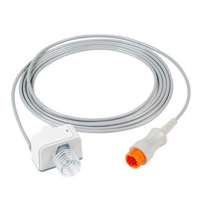 Compatível Mindray Datascope 6800-30-50760 ETCO2 Sensor Cabo Mainstream Capnografia DPM6 SynoVent E3 E5 Série iMEC