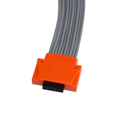Cabo de Holter ECG Compatível com Cardioline Walk400h Clickholter NG de 5 e 7 Derivações em Material TPU com Código de Cores IEC