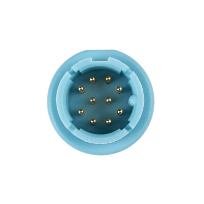 Cabo de Sensor de SpO2 de 10 Pinos Compatível com LEPU Creative Aiview V12 V10 PH10 PH12 VX VS com 2,5 M de Comprimento