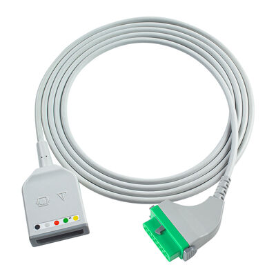 Cabo tronco para eletrocardiógrafo Fukuda Denshi DS8 estilo Euro para Siemens