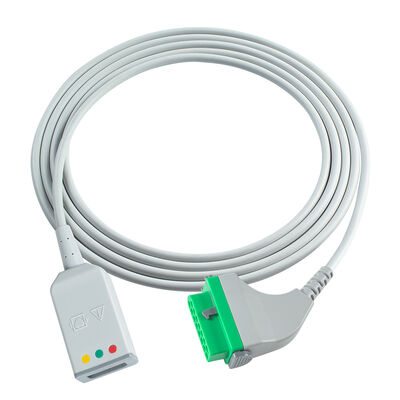 Cabo tronco para eletrocardiógrafo Fukuda Denshi DS8 estilo Euro para Siemens