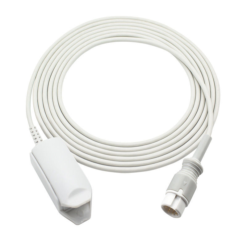 Sensor 115-023135-00 SpO2 de Mindray Accutorr 3 DPM6 0010-30-42738 para M-asi-mo a ponta de prova de Pin Adult Finger Clip SpO2 da tecnologia 7