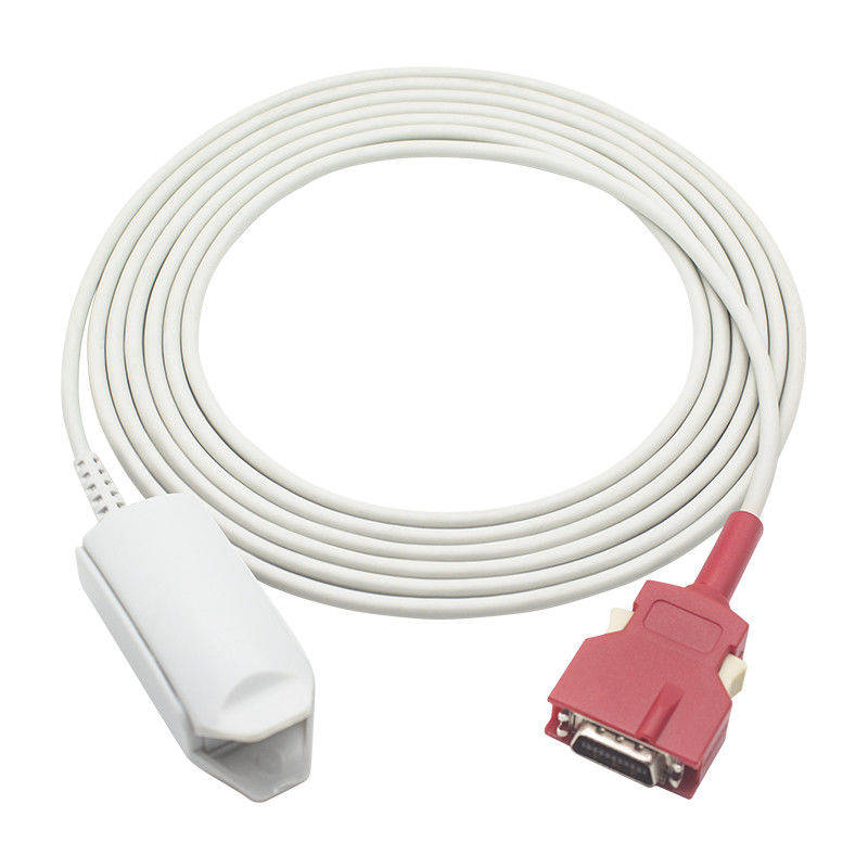 Da tecnologia vermelha reusável de for M-asi-mo da série do sensor SpO2 A de Biolight ponta de prova adulta do grampo SpO2 do dedo