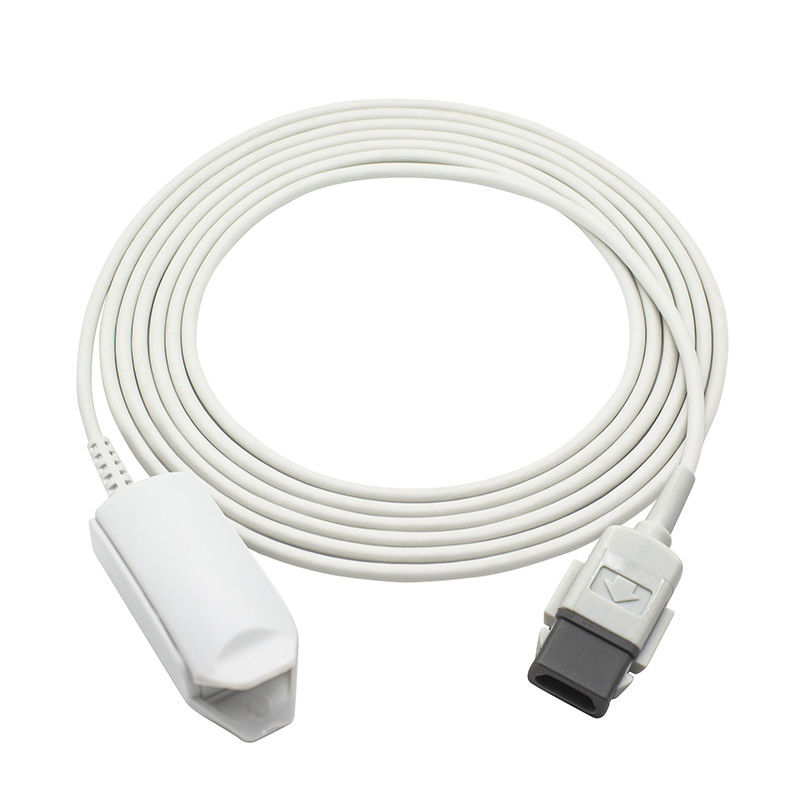 Ponta de prova reusável de TruSat ED 9Pin TS-F4-MC SpO2 da tecnologia do sensor SpO2 OXY-F4-MC TruSignal de Ohmeda do Datex de GE