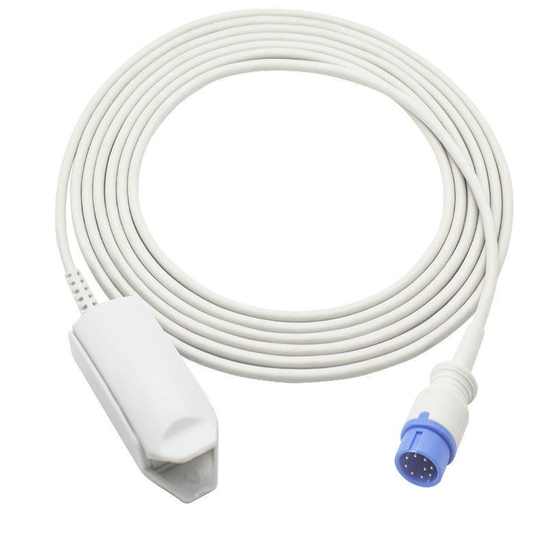 Ponta de prova reusável da tecnologia A3 A5 V6 M9000 9 Pin Adult Finger Clip SpO2 de Digitas da série do sensor SpO2 A de Biolight
