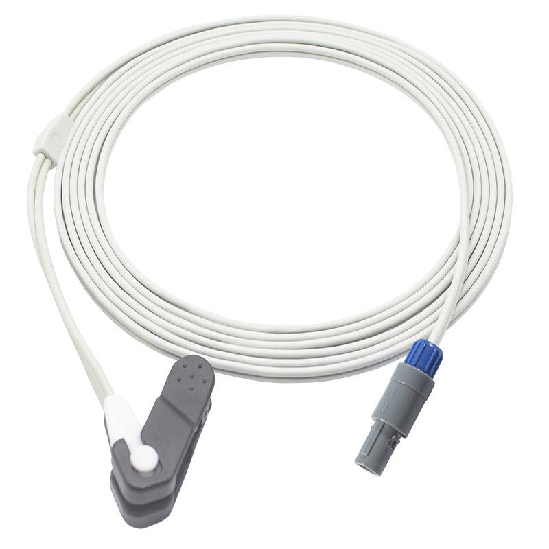 Ponta de prova do grampo da orelha do sensor SpO2 M9500 7pin da tecnologia 15-100-0016 de Biolight Oxi-max ou do grampo SpO2 de Veternar