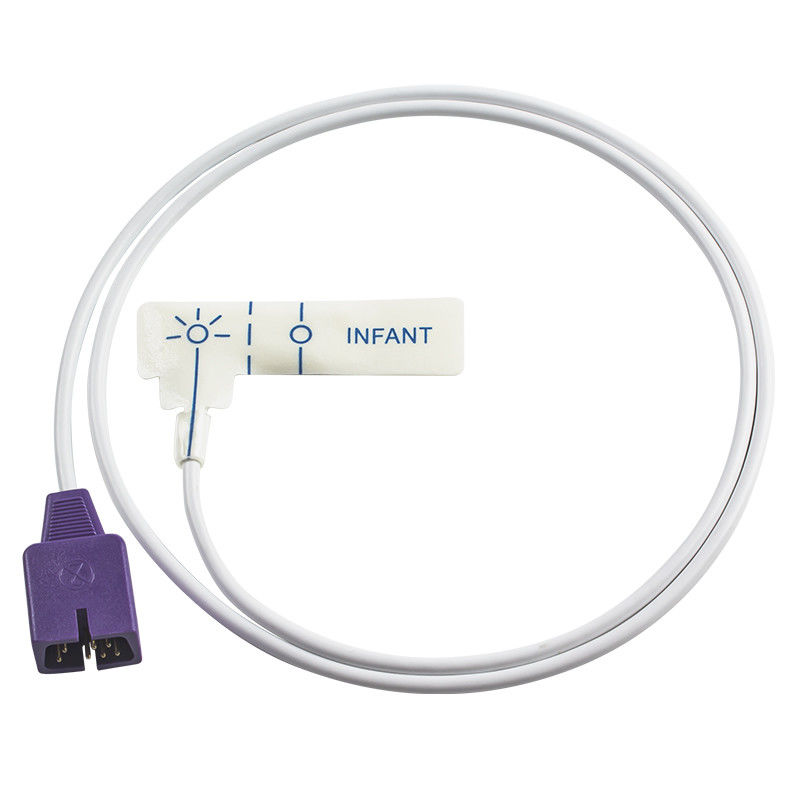 Da espuma branca infantil descartável do sensor SpO2 N-3000 PB-3940 de N-ellcor DB9 7pin I20 ponta de prova SpO2 descartável