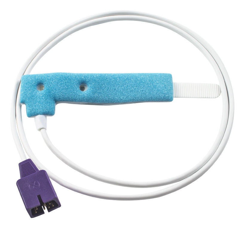 Ponta de prova SpO2 descartável azul pediatra da sinfonia N-3000 de Spong do sensor SpO2 descartável de N-ellcor DB9 7pin D20