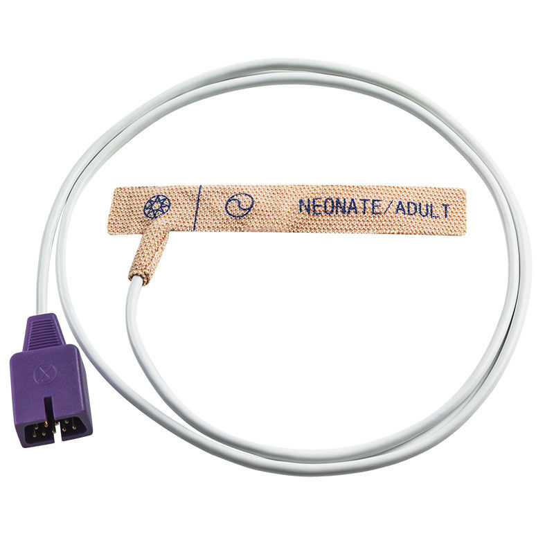 Ponta de prova SpO2 descartável descartável da tela de estiramento da pele do sensor SpO2 PM10N NPB-3910 de N-ellcor Oxi-max DB9 9pin MAX-N