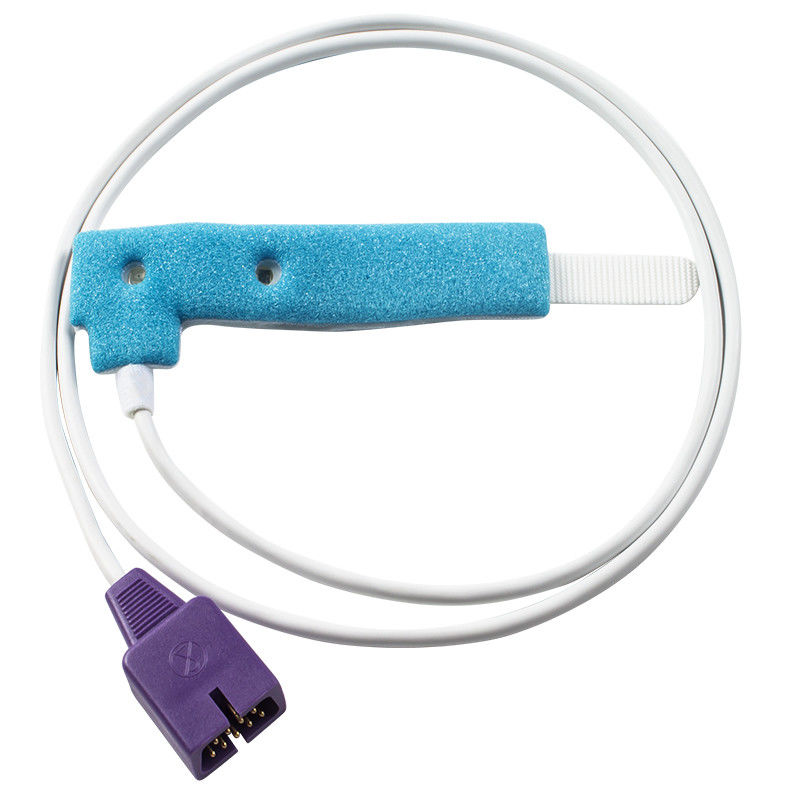 N-ellcor Oxi-max DB9 9pin MAX-P Sensor de SpO2 descartável N-180 NPB-3940 Bebê Esponja azul pediátrica Sonda descartável SpO2