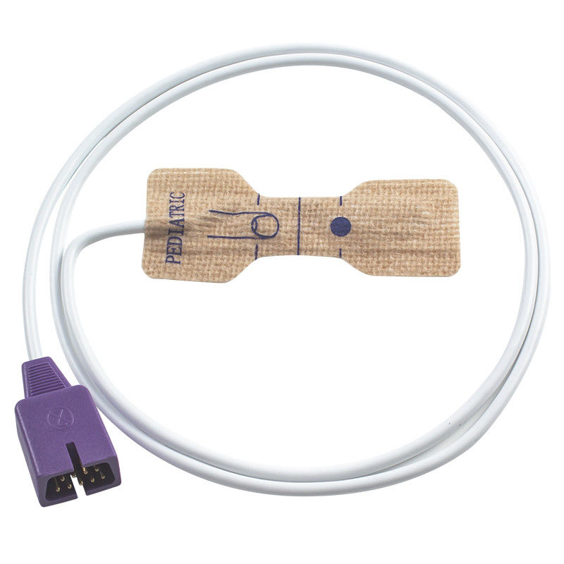 N-ellcor Oxi-max DB9 9pin MAX-A Sensor de SpO2 descartável PM100N NPB-4000 Tecido não tecido para adultos