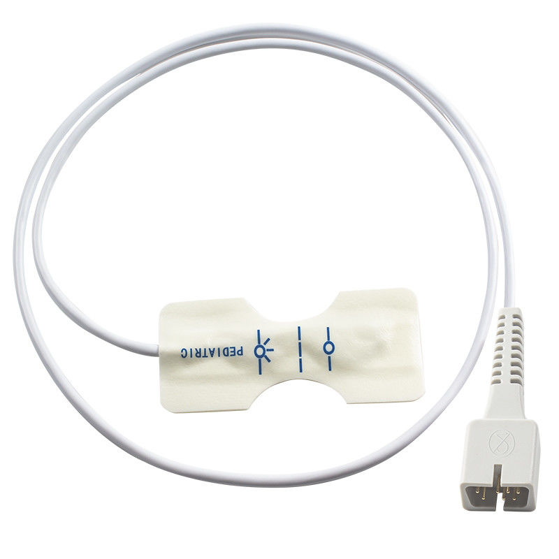 Digital Tech Pediatric SpO2 Sensor descartável espuma branca para ECG1200G PM50 PM60D