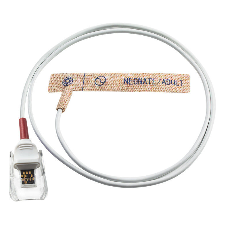 for M-asi-mo 4003 4004 4005 RD novos AJUSTOU o Neonate descartável NeoPt-500 da tela de estiramento da pele do sensor spo2 da tecnologia vermelha do arco-íris