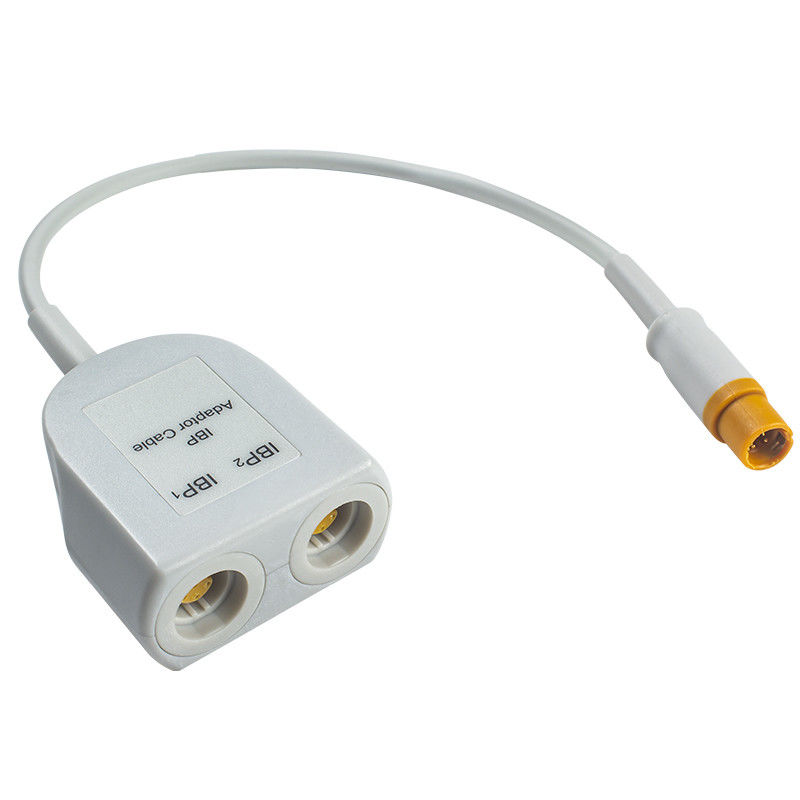 Cabos duplo compatível do transdutor da pressão sanguínea da extensão do pino do cabo 7 do adaptador de S-iemens Drager IBP 7 ao pino IBP